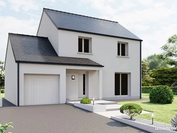 Projet de construction d'une maison 91 m² avec terrain à SAINT-SAUVEUR-LE-VICOMTE (50)