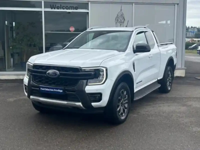 Ford Ranger pick-up 2.0 ecoblue 205ch stop&amp;start super cab wildtrak e-4wd bva10 — photo 1