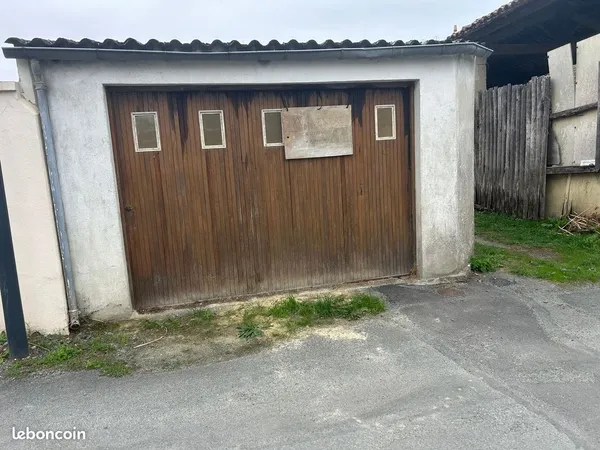 Garage + terrain