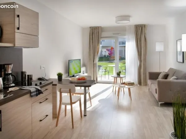 Studio 2 pièces 49 m²