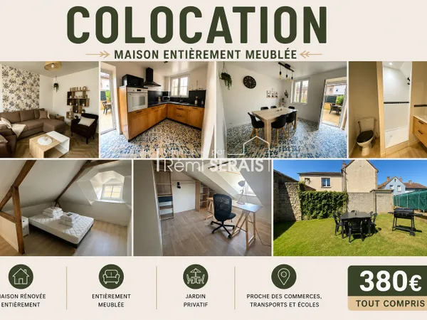 FLERS - Chambre en colocation dans le centre-ville