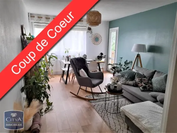 Appartement 3 pièces 59 m²