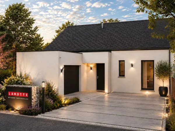 Projet de construction d'une maison 70 m² avec terrain à LE HINGLE (22)