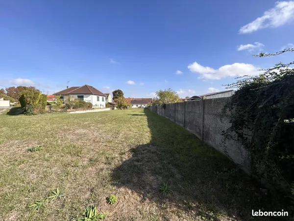 Terrain 981 m² Witry Les Reims