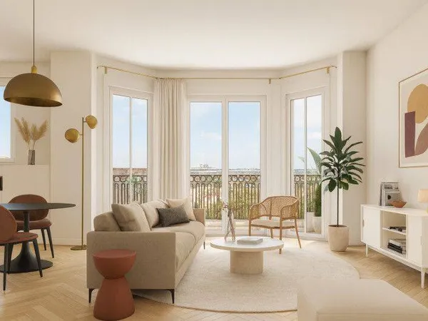 Appartement 2 pièces 46 m²