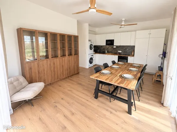 ✨ magnifique t4 meublé - prestations haut de gamme - jardin privatif - parking ✨