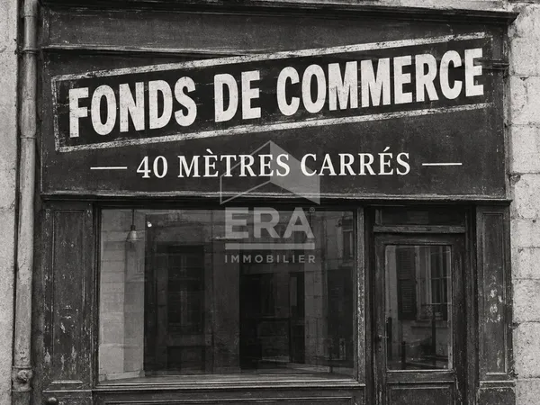 Fonds de commerce 1 pièce 40 m²