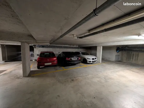 Place de parking en souterrain