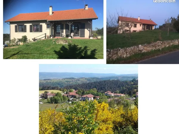 Maison de campagne - location 4/6 P OU colocation 3P - 10 mn Yssingeaux & Monistol/Loire