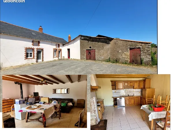 Maison ancien corps de ferme à renover