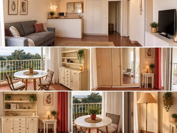 Studio 1 pièce 28 m²
