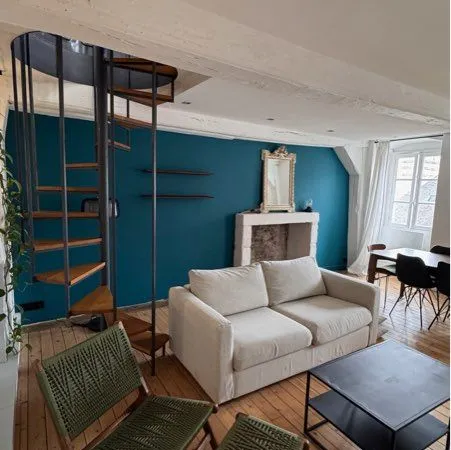 Rennes hypercentre - Superbe duplex meublé et rénové - 2 chambres