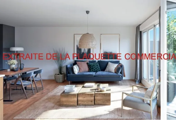 Appartement 2 pièces 39 m²