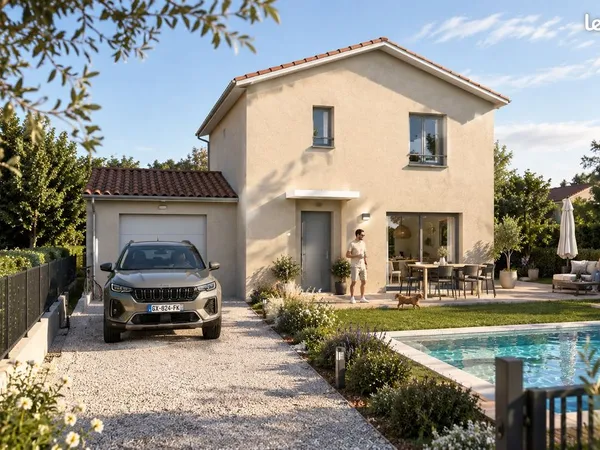Maison neuve de 88m² avec terrain - SOLAIZE