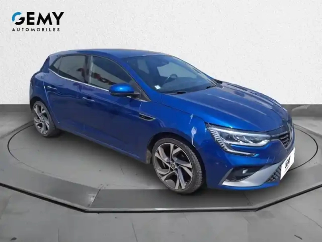Renault Megane mégane iv berline blue dci 115 edc — photo 3
