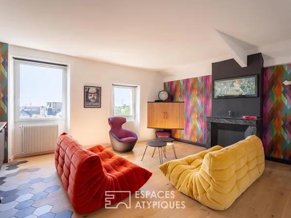 Appartement rénové avec vue imprenable au coeur de Vannes
