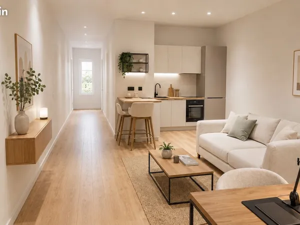 T2 de 39 m² rénové avec 2 places de parking - Carpentras