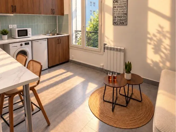 Appartement tout neuf et meublé au coeur de levallois Perret