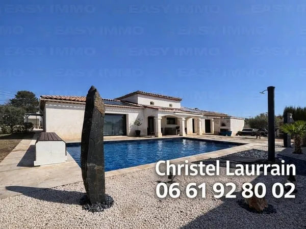 SUPERBE VILLA FAMILIALE À FOX-AMPHOUX HAUT VAR