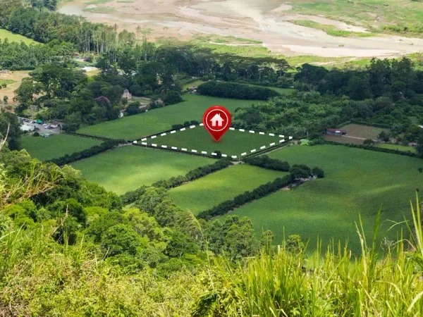 Terrain 1278 m²