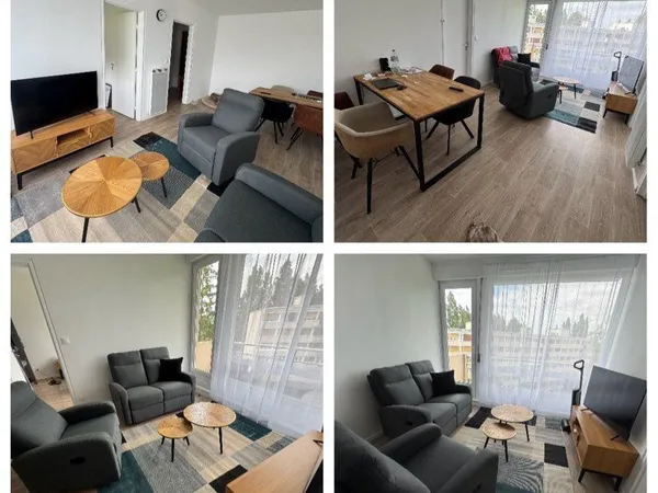 Appartement type 2 - 42,39m2 balcon garage cave