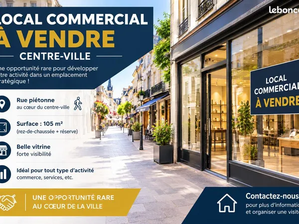 Local commercial 105m2