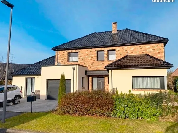 Maison 6 pièces 178 m² (semi-plain-pied) - Fleurbaix centre