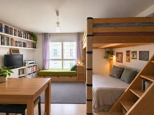 Appartement 1 pièce 31 m²