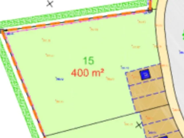 Terrain 400 m²