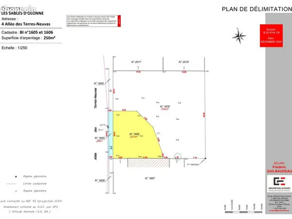 La Chaume - Terrain 221m2