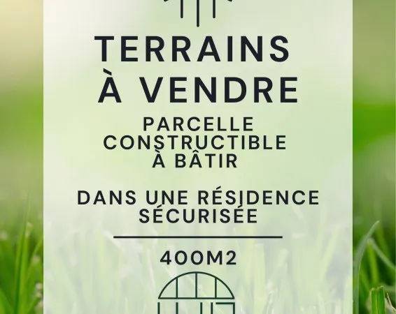 Terrain 400 m²