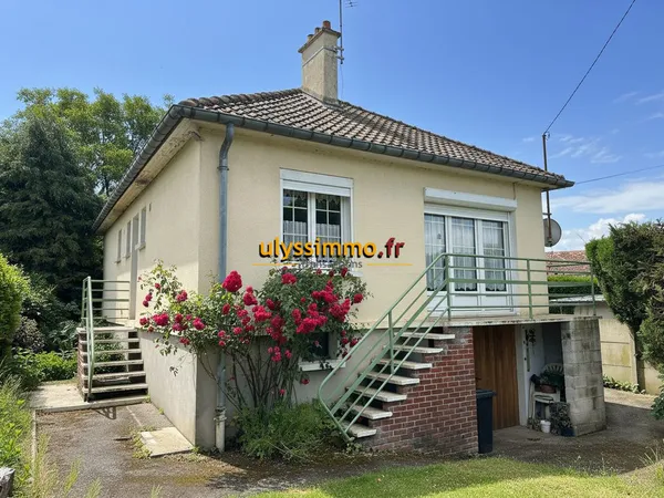 maison de plain-pied sur sous-sol complet