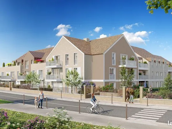 Appartement - 3 pièces - Jouy-le-Moutier une résidence intimiste en lisière