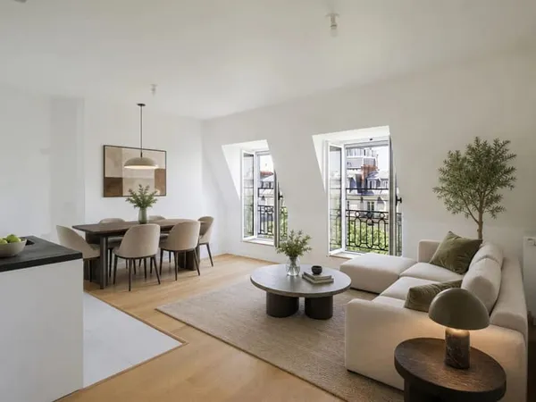 Lisière Paris 7e/15e - SUFFREN / BRETEUIL - Appartement à vendre - 3 pièces - 52,80 m² loi Carrez - 