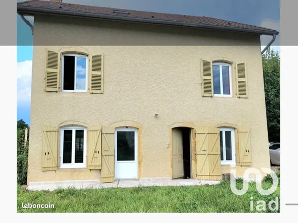 Vends maison avec jardin