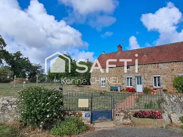 maison en peirres 3 chambres dépendance 6000m²