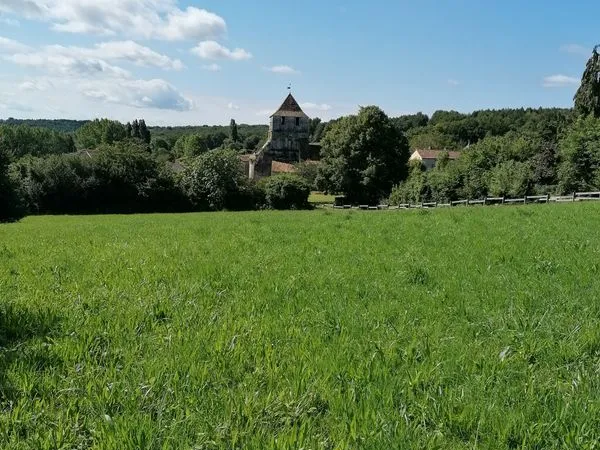 Terrain constructible 4200m² - vue exceptionnelle - Grassac (16)