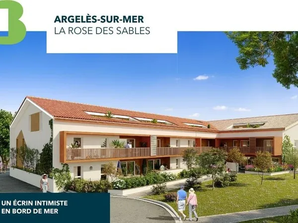 ARGELES PLAGE : APPARTEMENT 3 PIECES - JARDIN - PARKING