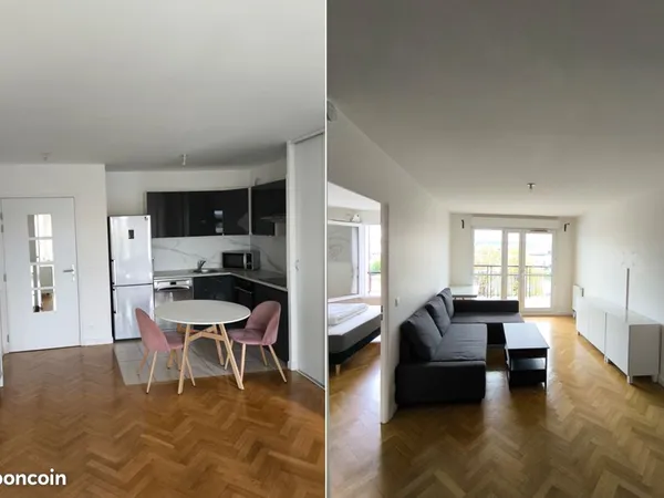 Appartement T2 45m² avec balcon et place de parking - Ermont