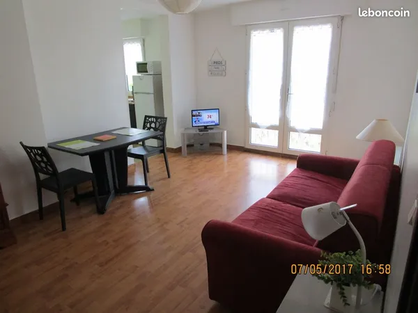 Loue appartement T1 meublé
