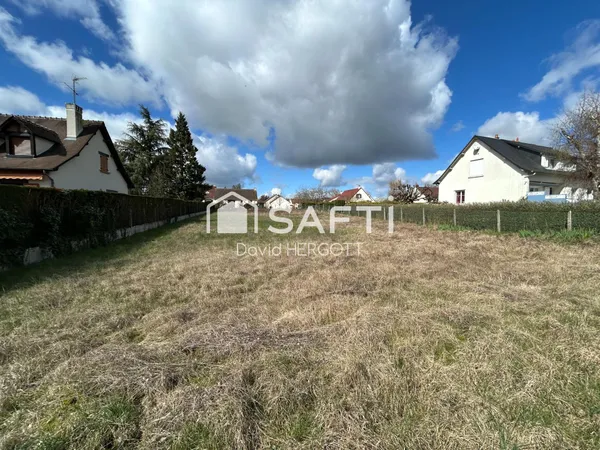 Terrain à bâtir - 1 189 m² - TAVERS (45190)
