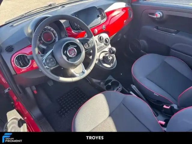 Fiat 500 1.0 70 ch hybride bsg s/s (red) — photo 8