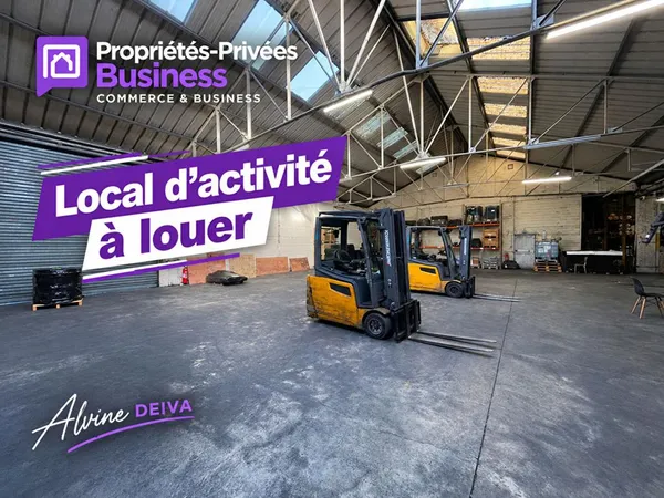 VERBERIE ZI - LOCAL D'ACTIVITE, À LOUER 300 M2