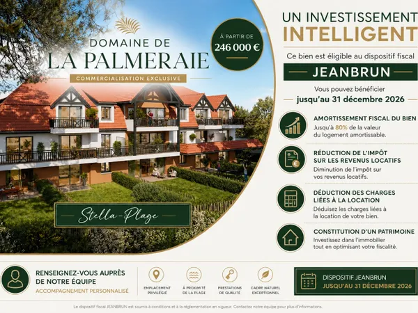 APPARTEMENT DE 50,51 m2 - 1 CHAMBRE AVEC CABINE ET JARDINET