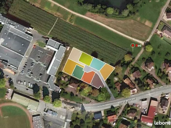 Terrain 620 m² Dannemarie