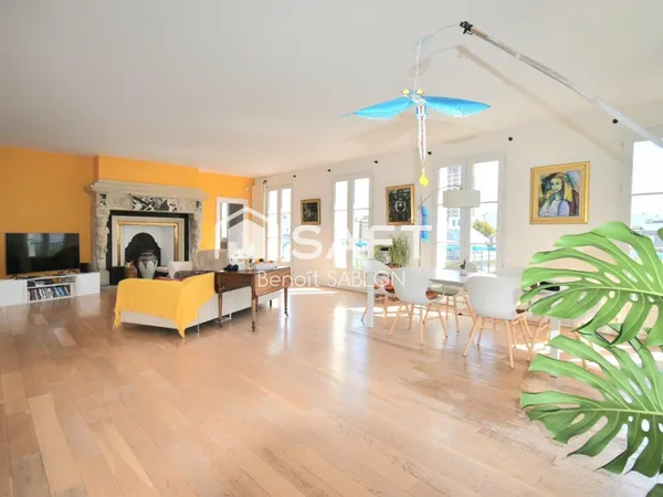 Appartement 180m², 2 suites + 2 chambres, terrasse