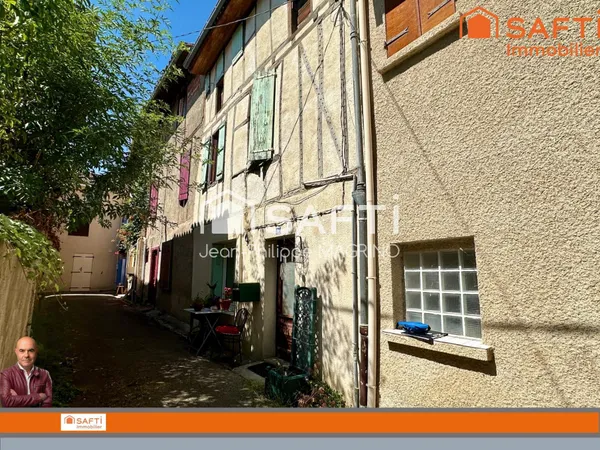 Maison en pierre - 2 chambres, bureau et grenier aménageable