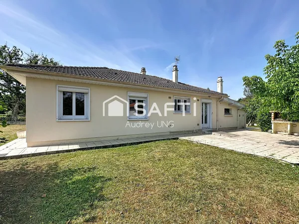 Maison de 81 m² sur un terrain de 1 200 m² - Fargues-Saint-Hilaire