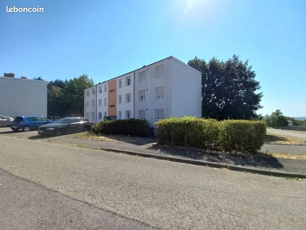 Location d'un F5 lumineux et cadre verdoyant et paisible au7 rue de Champagne Folschviller