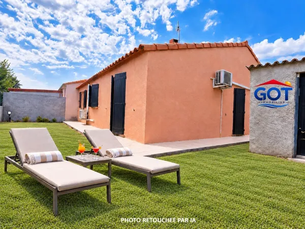 A vendre : Villa plain-pied 3 chambres avec garage. Quartier calme